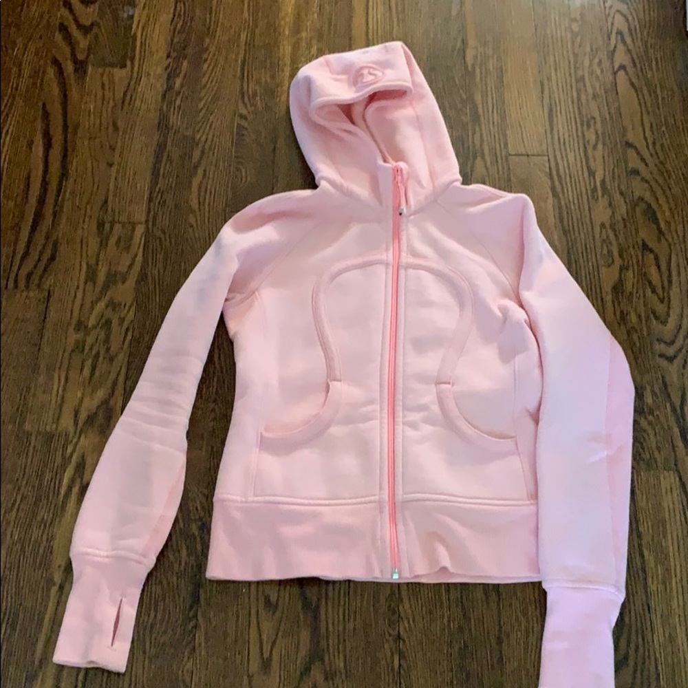 Lululemon Scuba Hoodie, size 6, light/soft pink